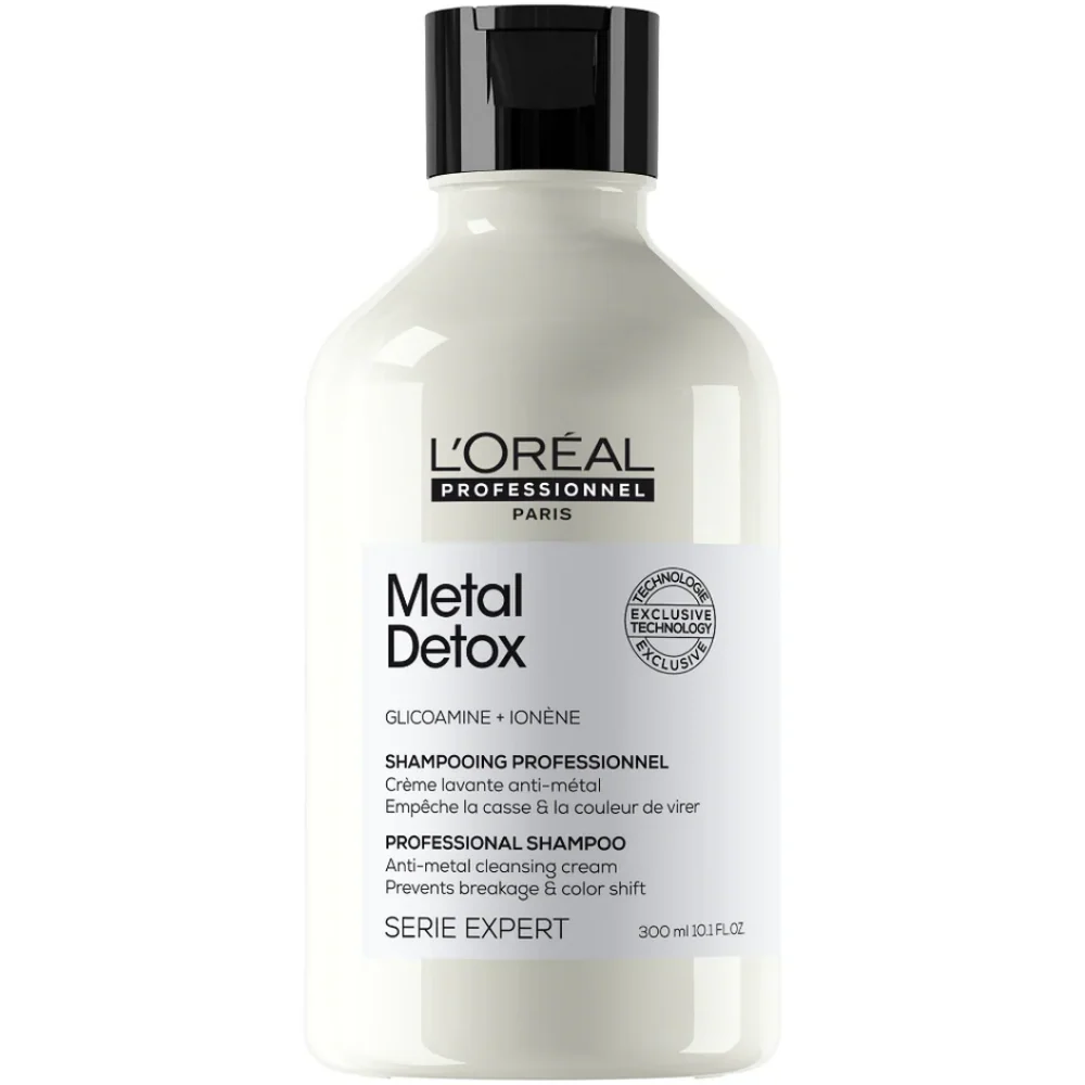 L'Oreal Professionnel Serie Expert Metal Detox Anti-Metal Cleansing Cream Shampoo 300ml & Mask 250ml Twin - Image 2