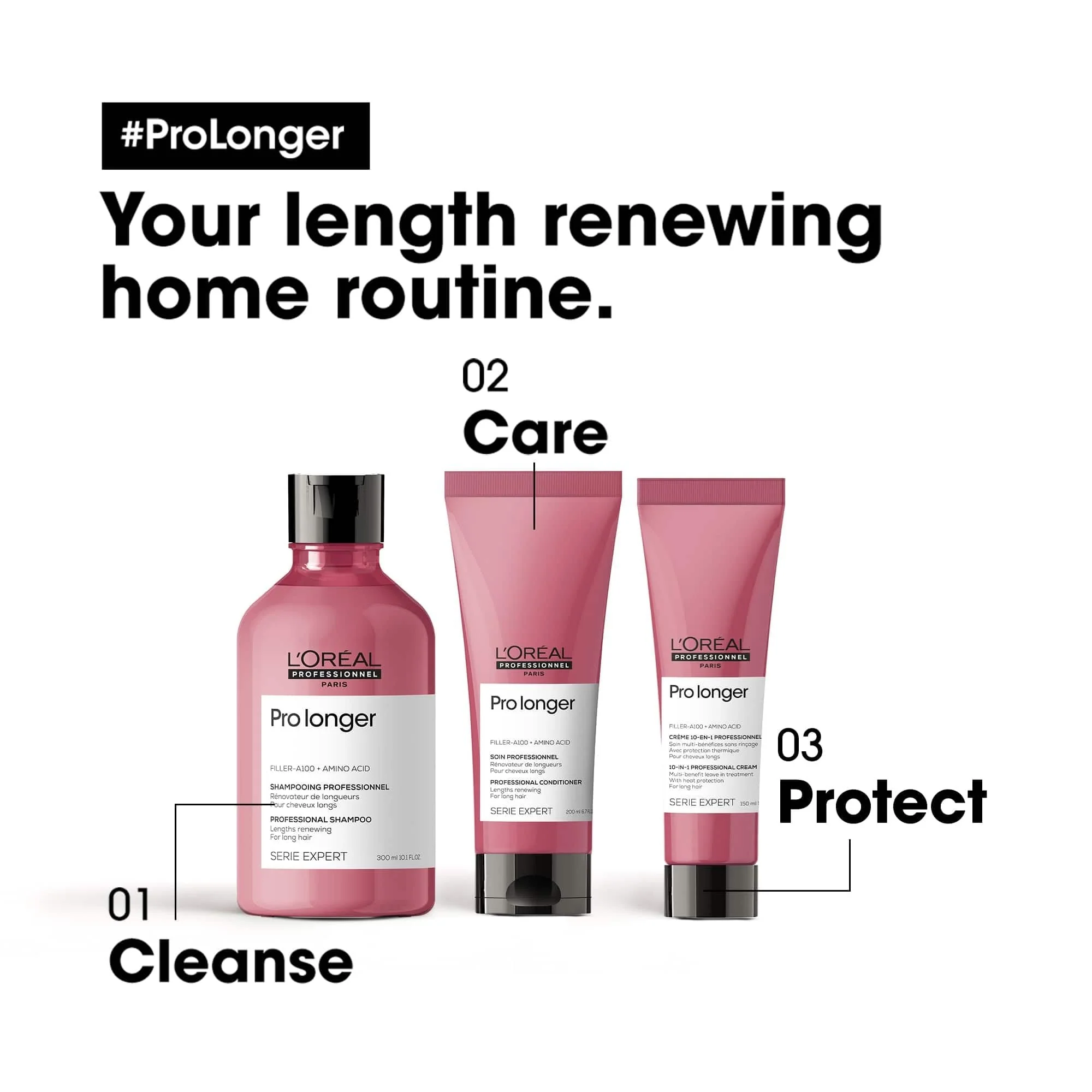 L'Oreal Professionnel Serie Expert Pro Longer Lengths Renewing Conditioner 200ml - Image 5