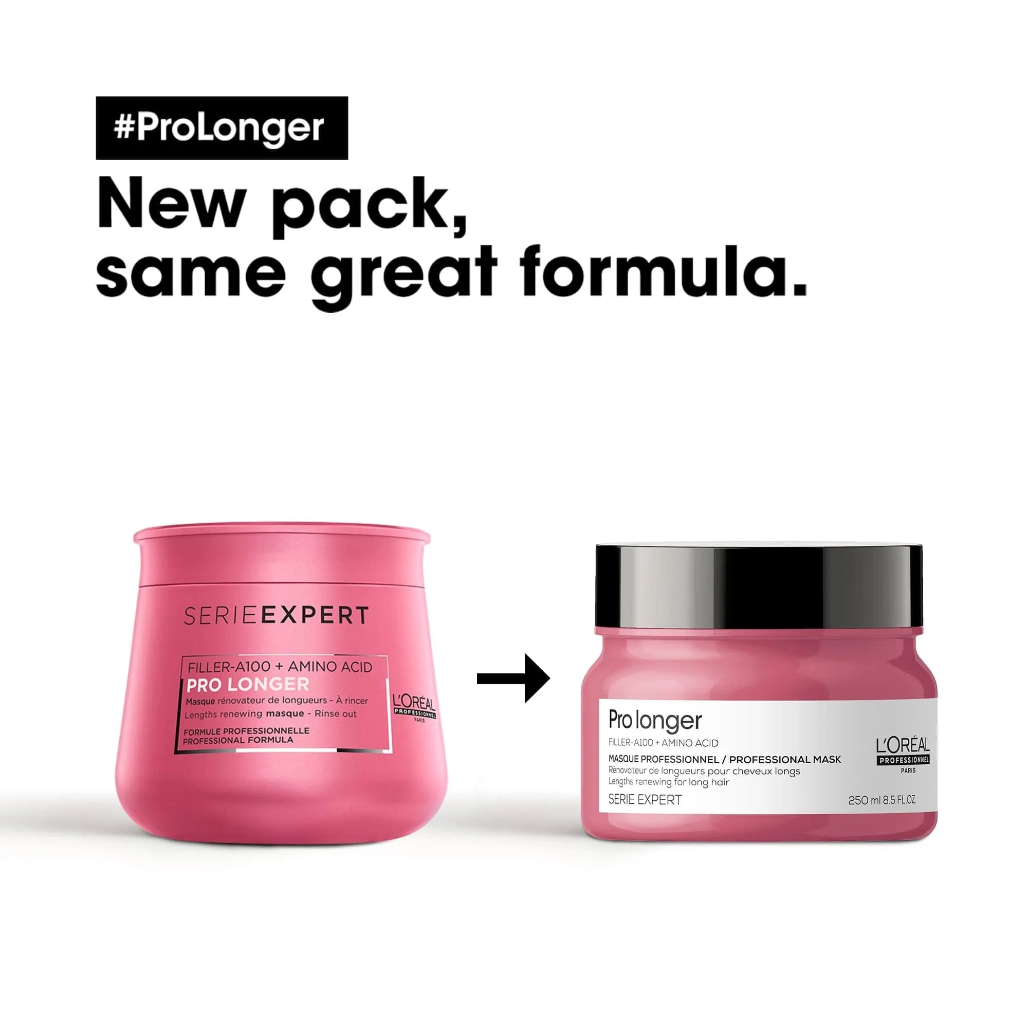L'Oreal Professionnel Serie Expert Pro Longer Lengths Renewing Mask 250ml - Image 2