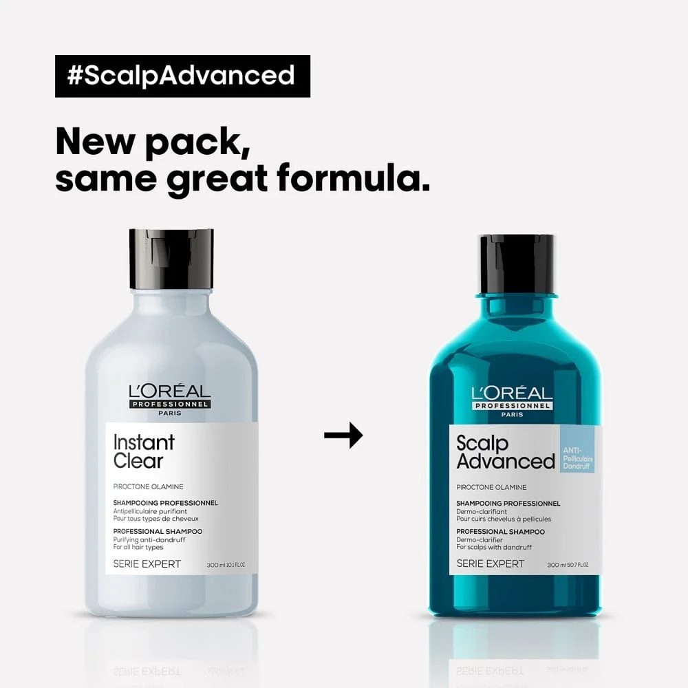L'Oreal Professionnel Serie Expert Scalp Advanced Anti-Dandruff Dermo-Clarifier Shampoo 300ml - Image 7