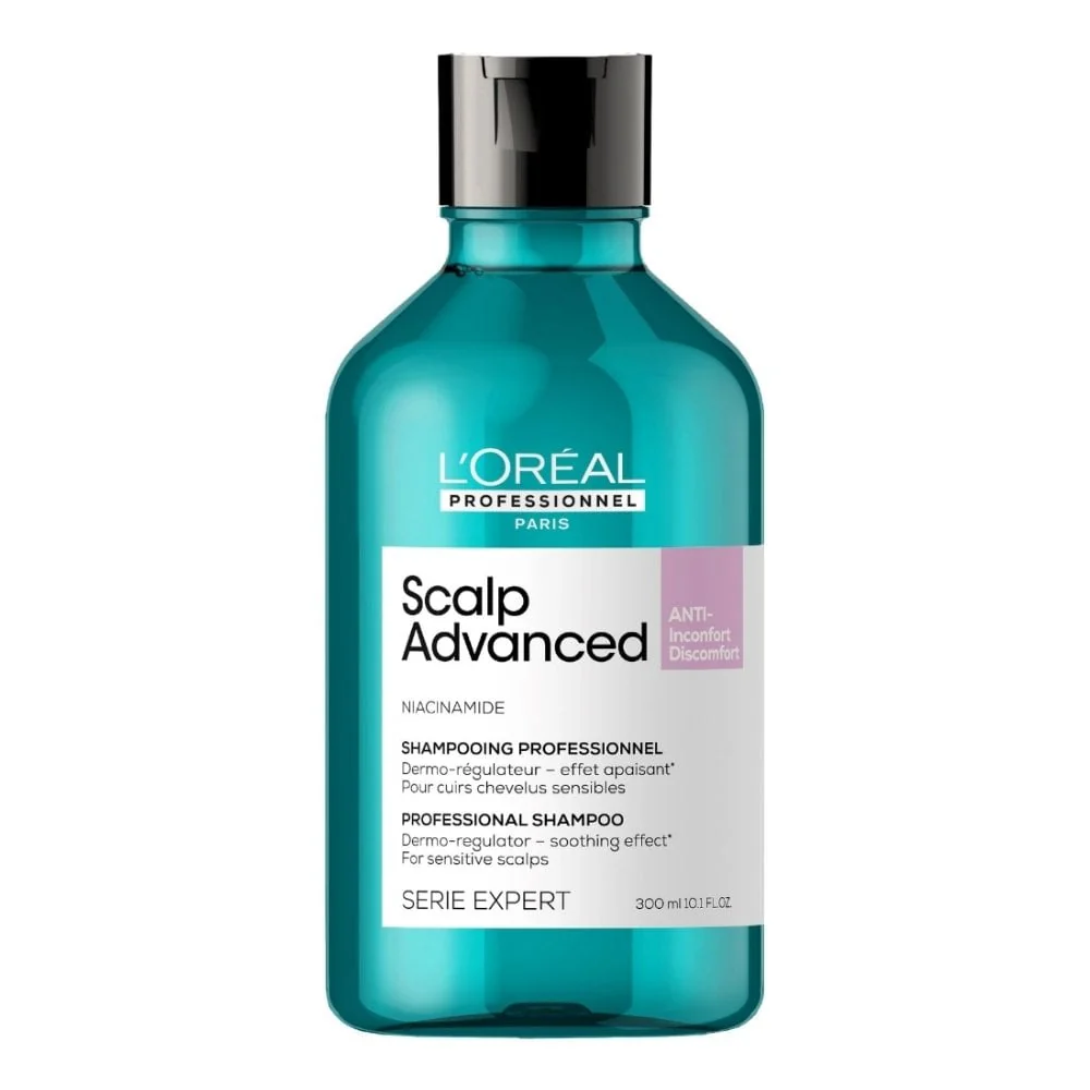 L'Oreal Professionnel Serie Expert Scalp Advanced Anti-Discomfort Dermo-Regulator Shampoo 300ml & Intense Soother Hair Treatment 200ml Twin - Image 2