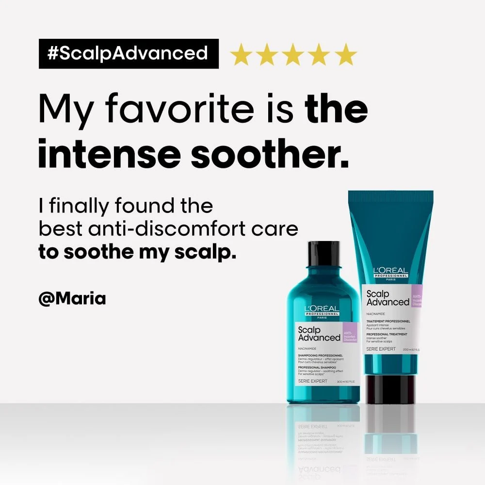 L'Oreal Professionnel Serie Expert Scalp Advanced Anti-Discomfort Intense Soother Hair Treatment 200ml - Image 5