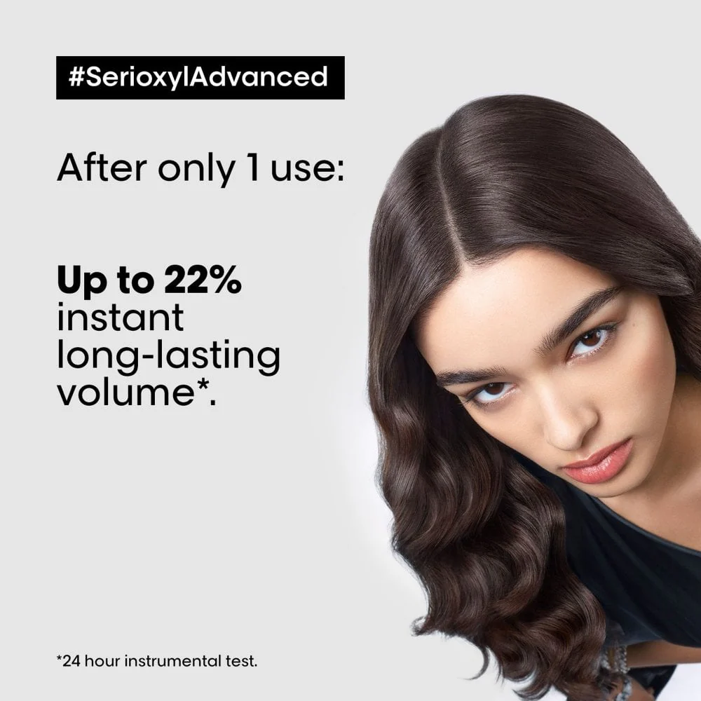 L'Oreal Professionnel Serie Expert Serioxyl Advanced Densifying Purifier & Bodifier Shampoo 300ml - Image 2