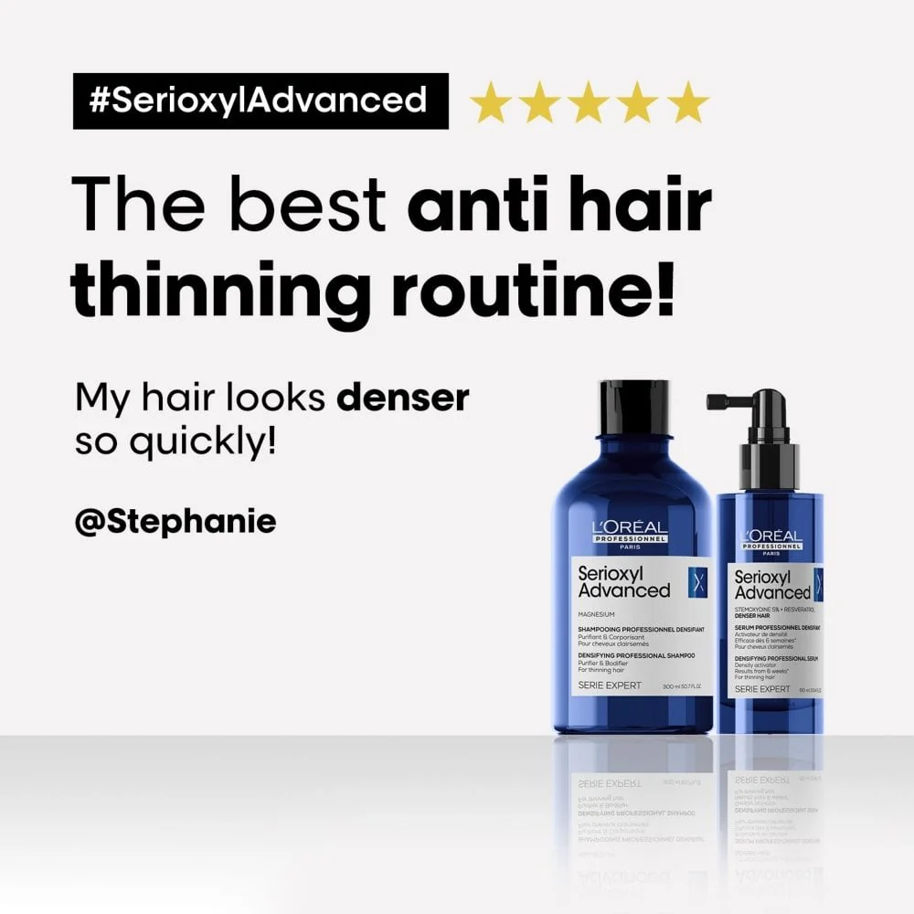 L'Oreal Professionnel Serie Expert Serioxyl Advanced Density Activator Hair Serum 90ml - Image 4