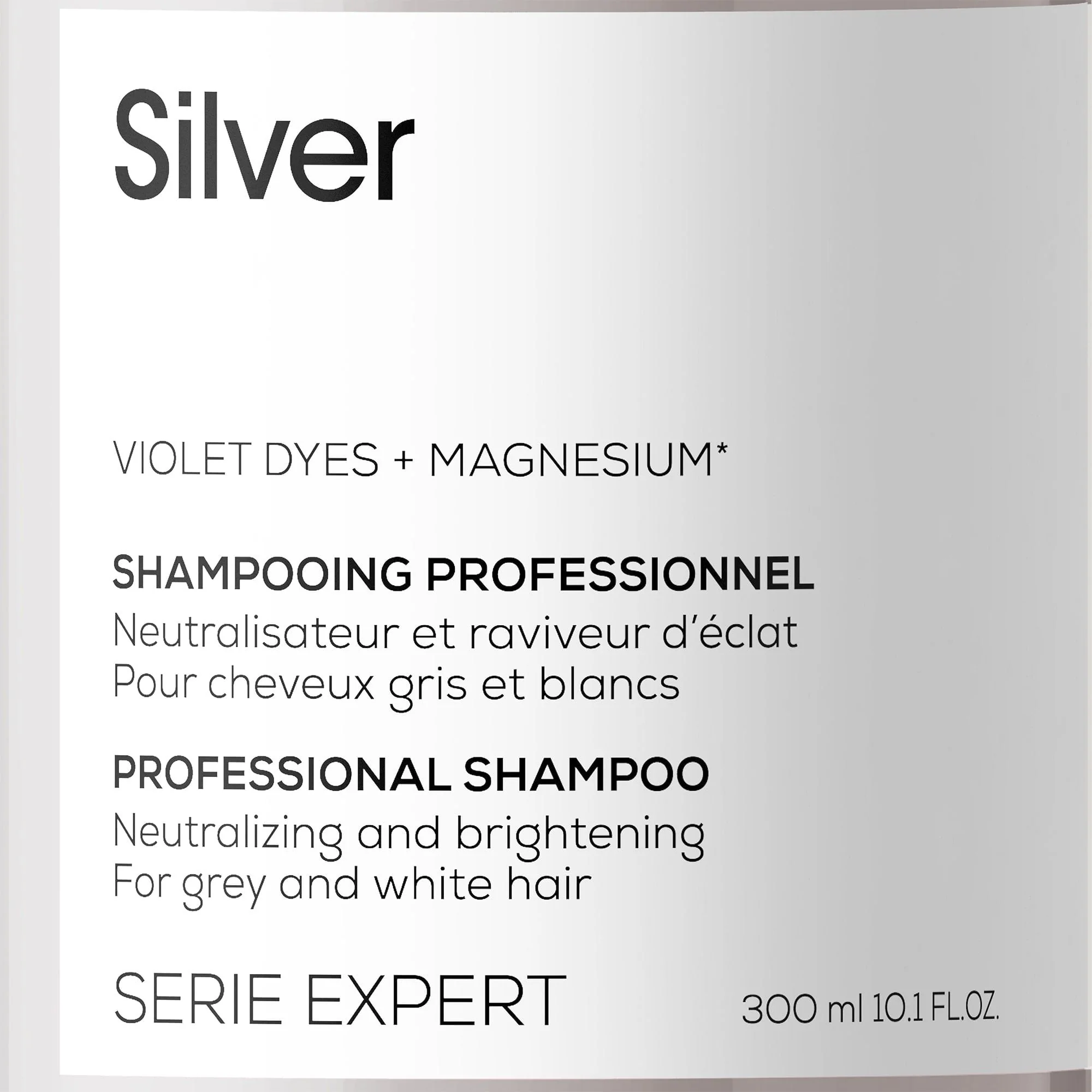 L'Oreal Professionnel Serie Expert Silver Neutralising + Brightening Shampoo 300ml - Image 5