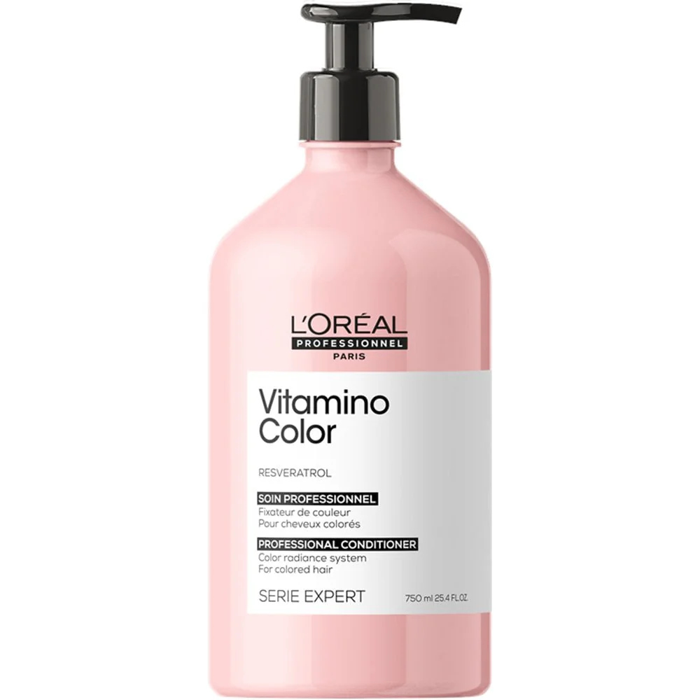 L'Oreal Professionnel Serie Expert Vitamino Colour Radiance Shampoo 1500ml & Conditioner 750ml Twin - Image 3