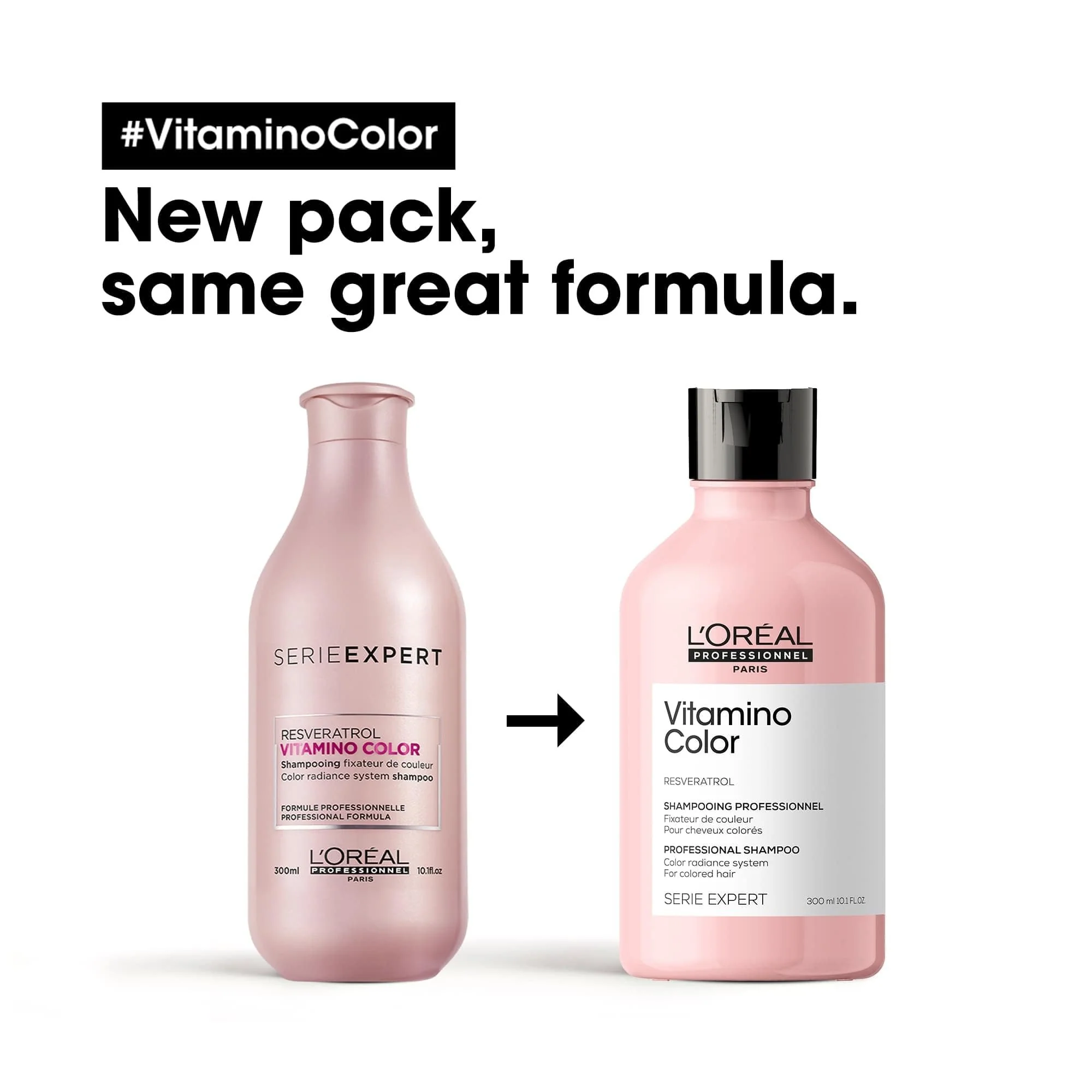 L'Oreal Professionnel Serie Expert Vitamino Colour Radiance Shampoo 300ml - Image 2