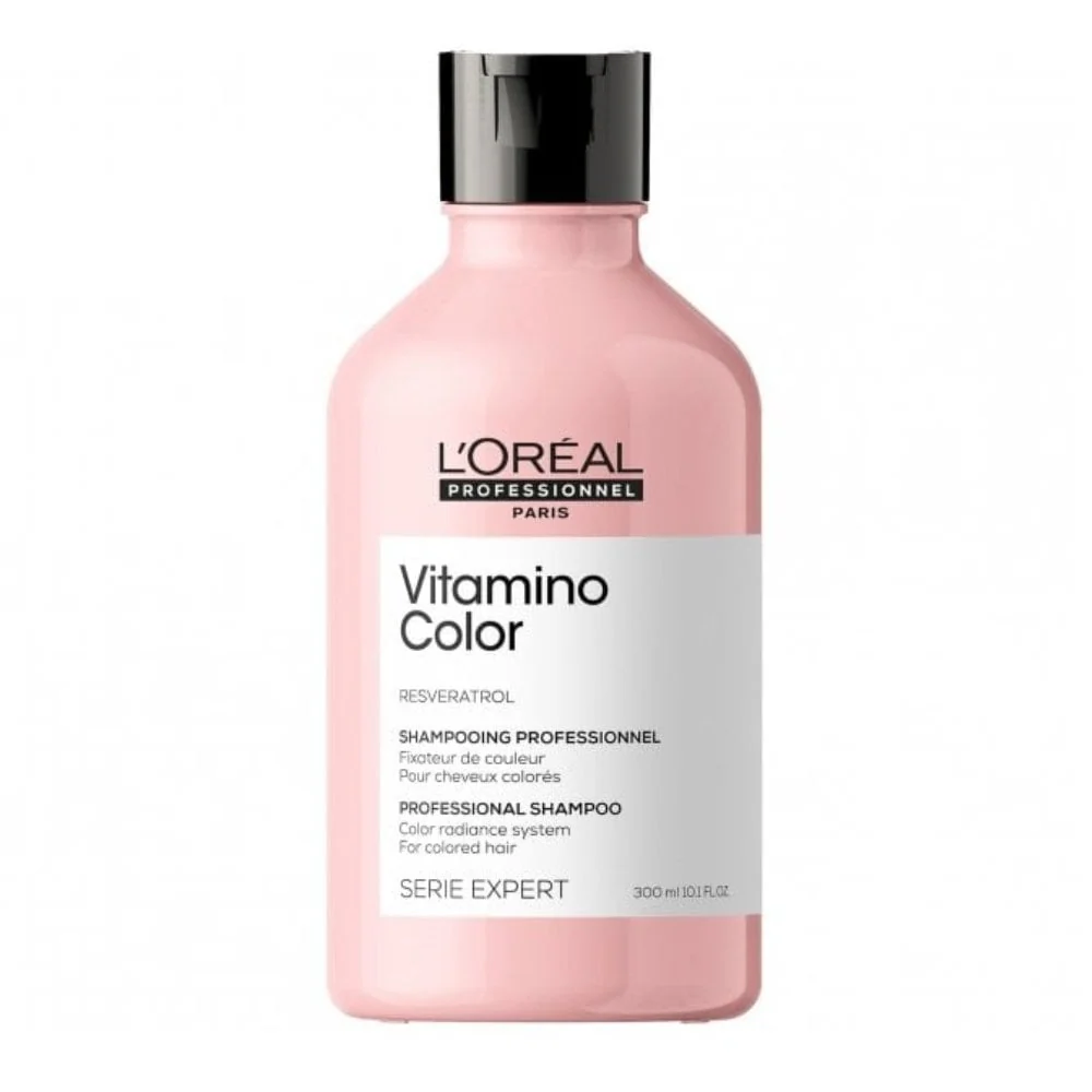 L'Oreal Professionnel Serie Expert Vitamino Colour Radiance Shampoo 300ml, Conditioner 200ml & Mask 250ml Trio - Image 2