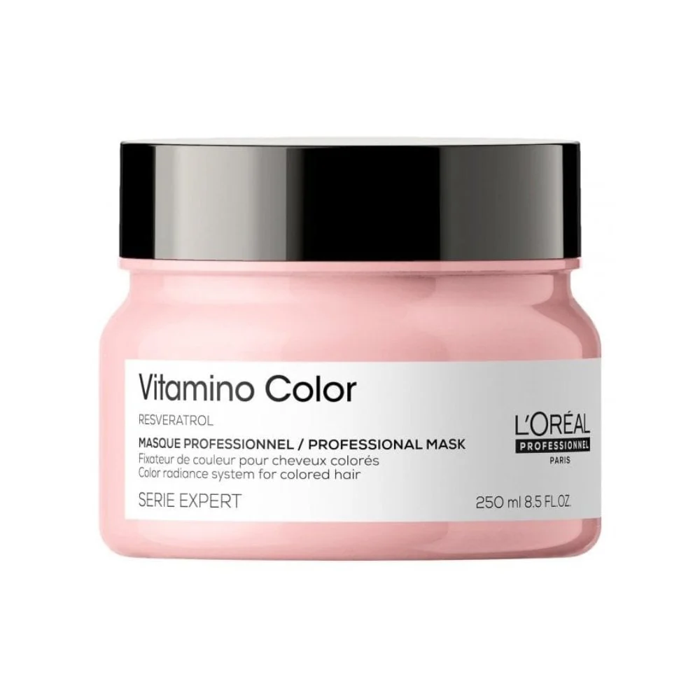 L'Oreal Professionnel Serie Expert Vitamino Colour Radiance Shampoo 300ml, Conditioner 200ml & Mask 250ml Trio - Image 4