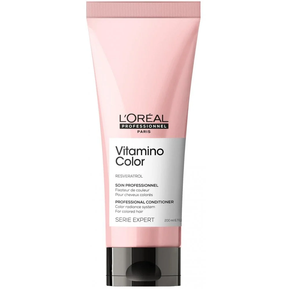 L'Oreal Professionnel Serie Expert Vitamino Colour Radiance Shampoo 300ml & Conditioner 200ml Twin - Image 3