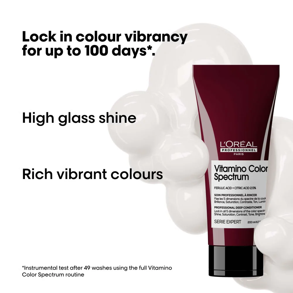 L'Oreal Professionnel Serie Expert Vitamino Colour Spectrum Deep Conditioner 200ml - Image 2