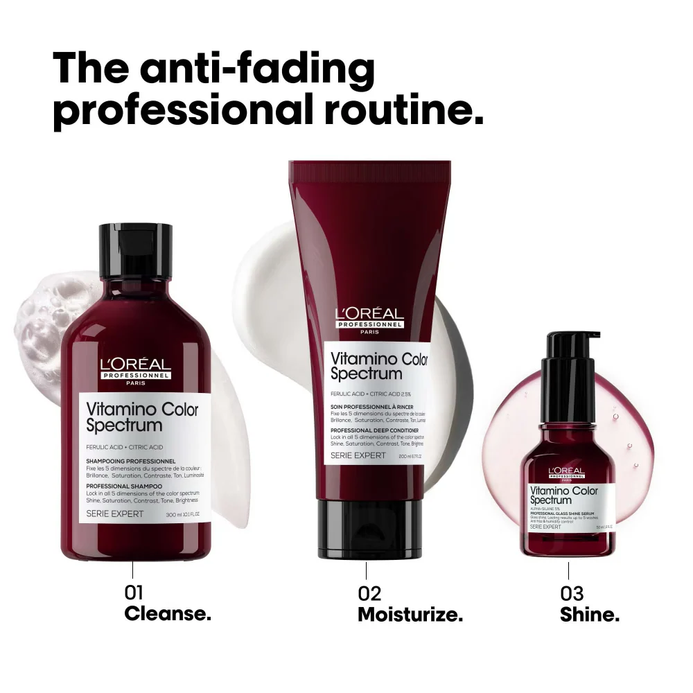 L'Oreal Professionnel Serie Expert Vitamino Colour Spectrum Deep Conditioner 200ml - Image 6