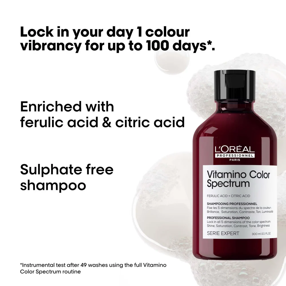 L'Oreal Professionnel Serie Expert Vitamino Colour Spectrum Shampoo 1500ml - Image 2