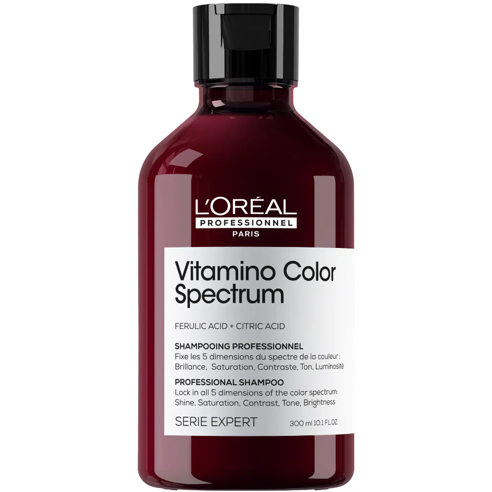 L'Oreal Professionnel Serie Expert Vitamino Colour Spectrum Shampoo 300ml & Deep Conditioner 200ml Twin - Image 2