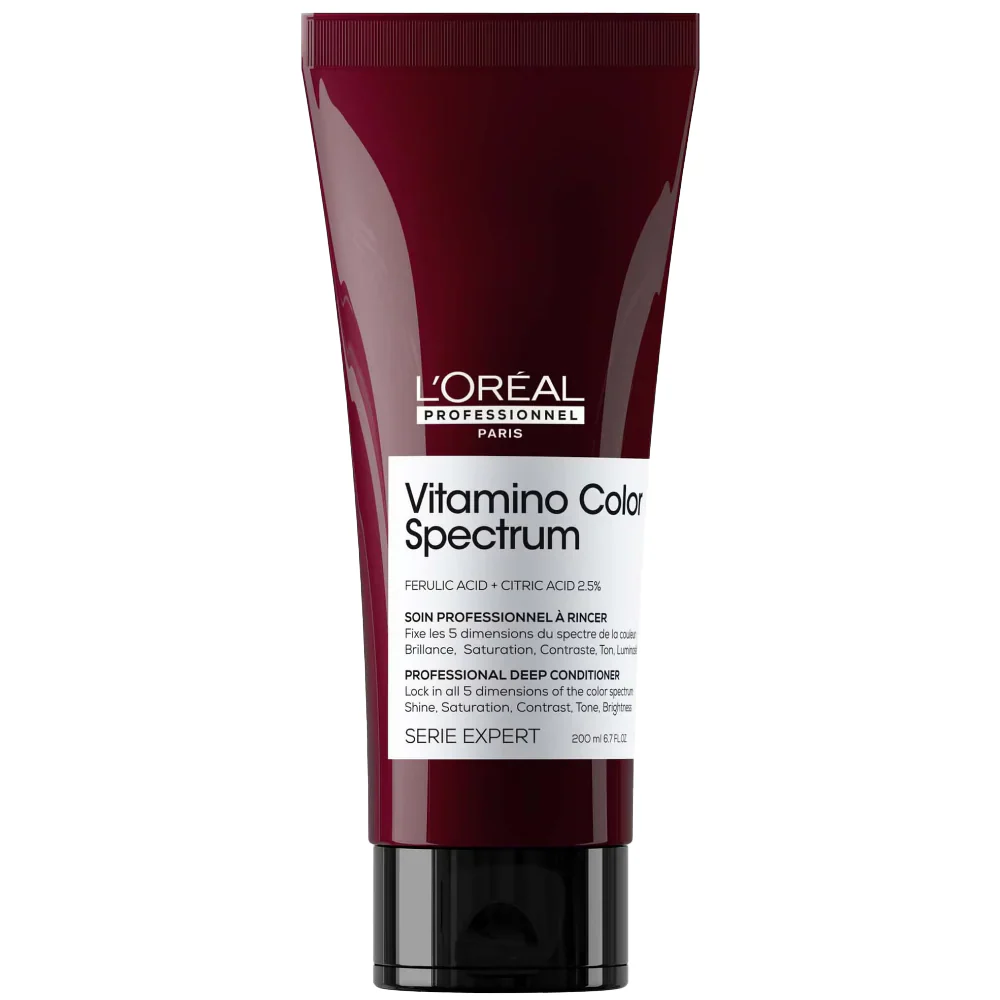 L'Oreal Professionnel Serie Expert Vitamino Colour Spectrum Shampoo 300ml & Deep Conditioner 200ml Twin - Image 3