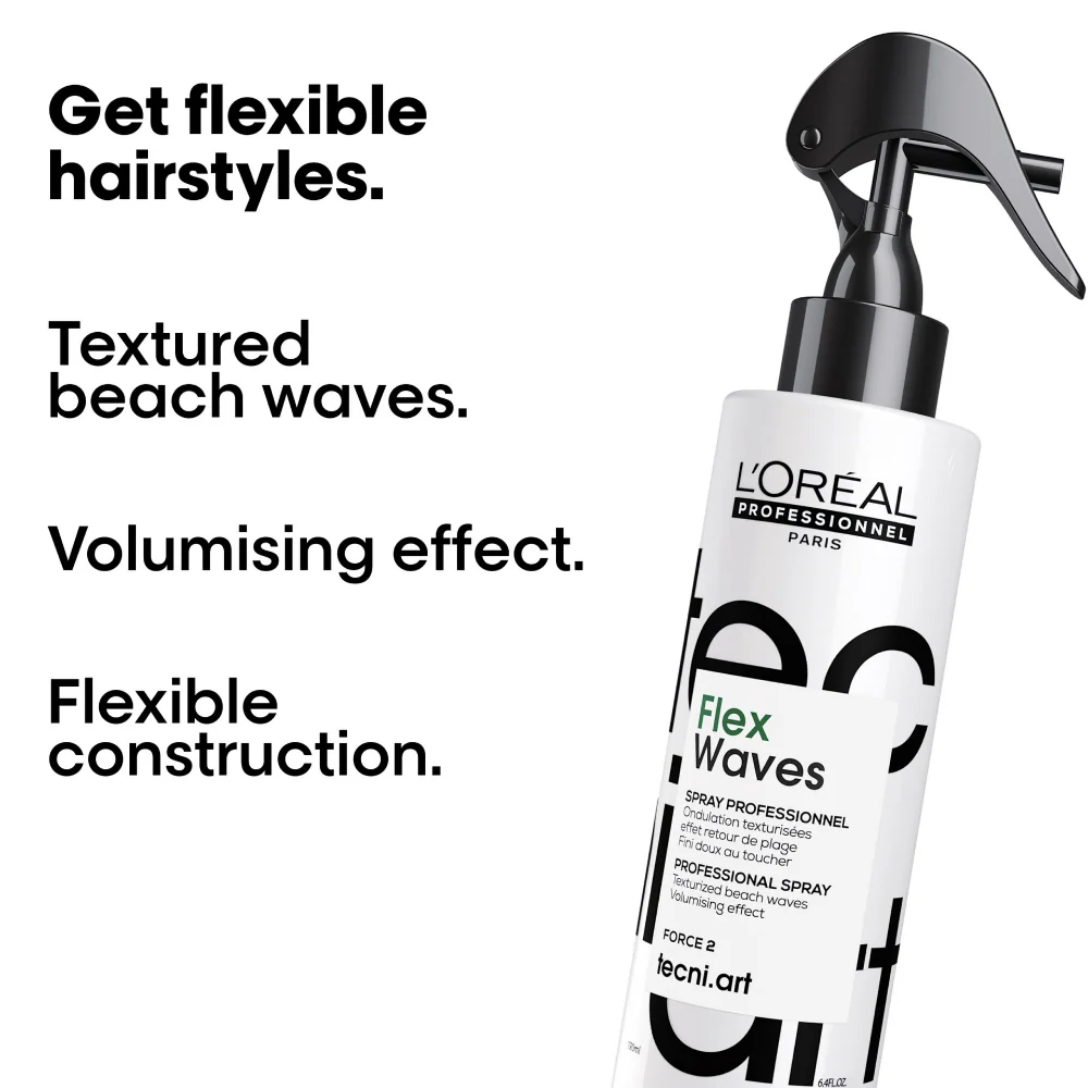L'Oreal Professionnel Tecni Art Flex Waves Professional Texturising Spray 190ml - Image 2