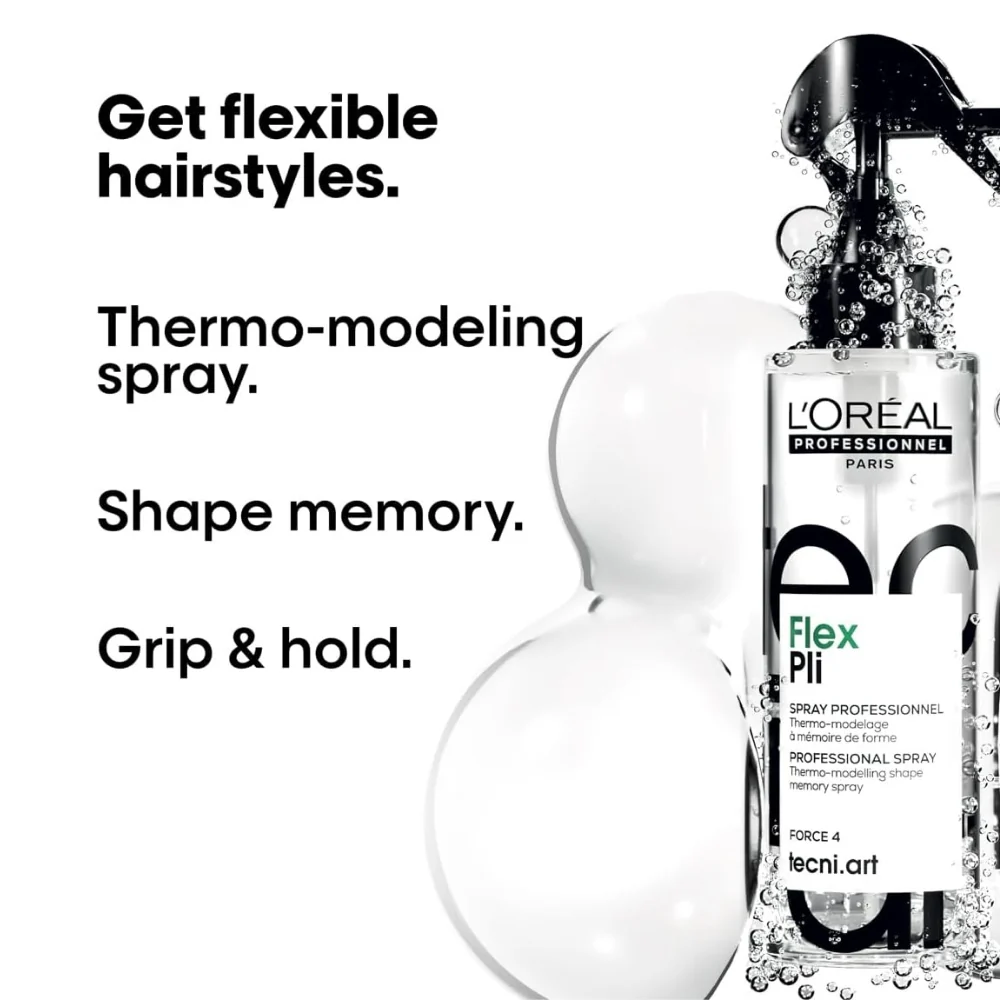 L'Oreal Professionnel Tecni Art Pli Thermo Modelling Spray 190ml - Image 2