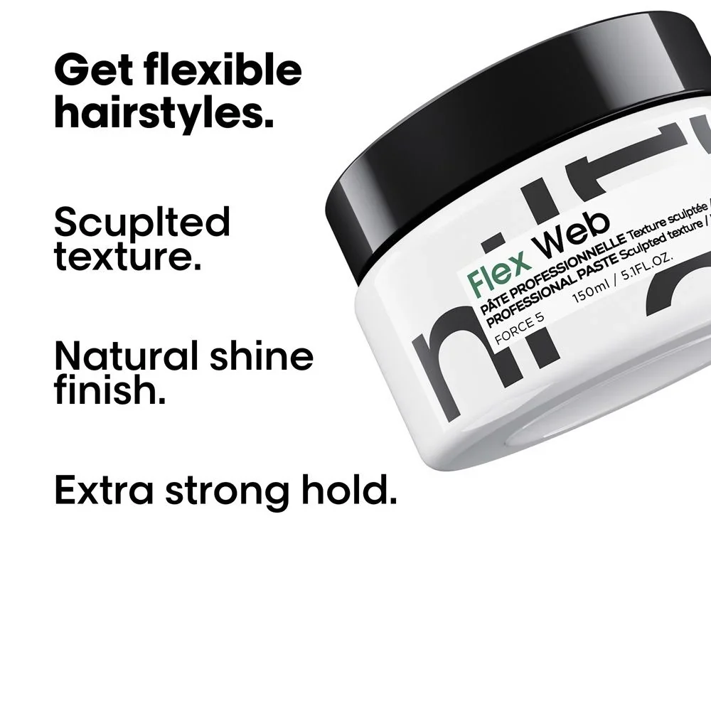 L'Oreal Professionnel Tecni Art Web Design Sculpting Paste 150ml - Image 3