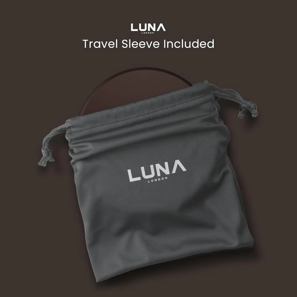 Luna London Compact Mirror Espresso Brown - Image 6
