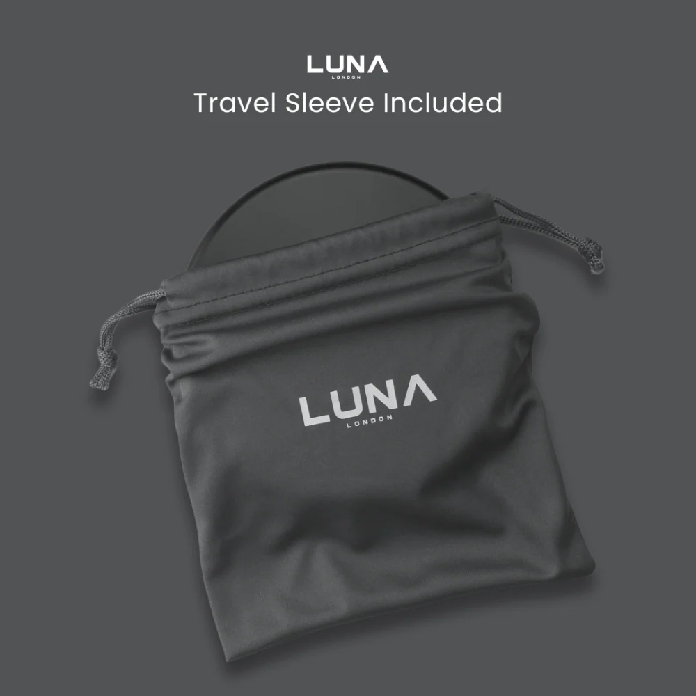 Luna London Compact Mirror Matte Black - Image 5