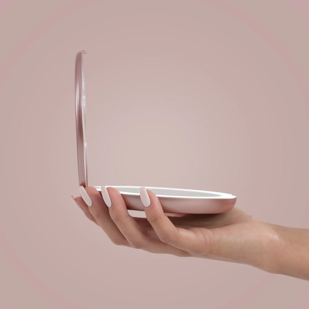 Luna London Compact Mirror Rose Gold - Image 7