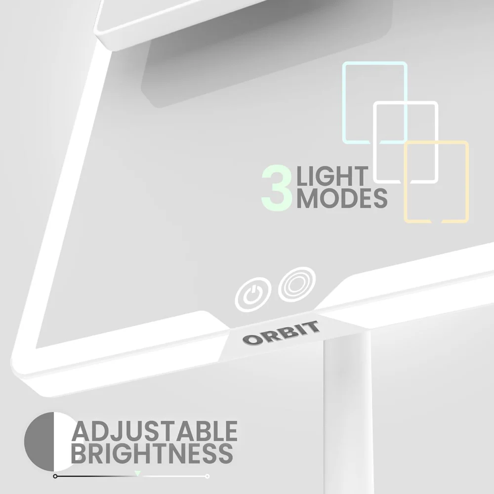 Luna London Orbit Mirror Alpine White - Image 4