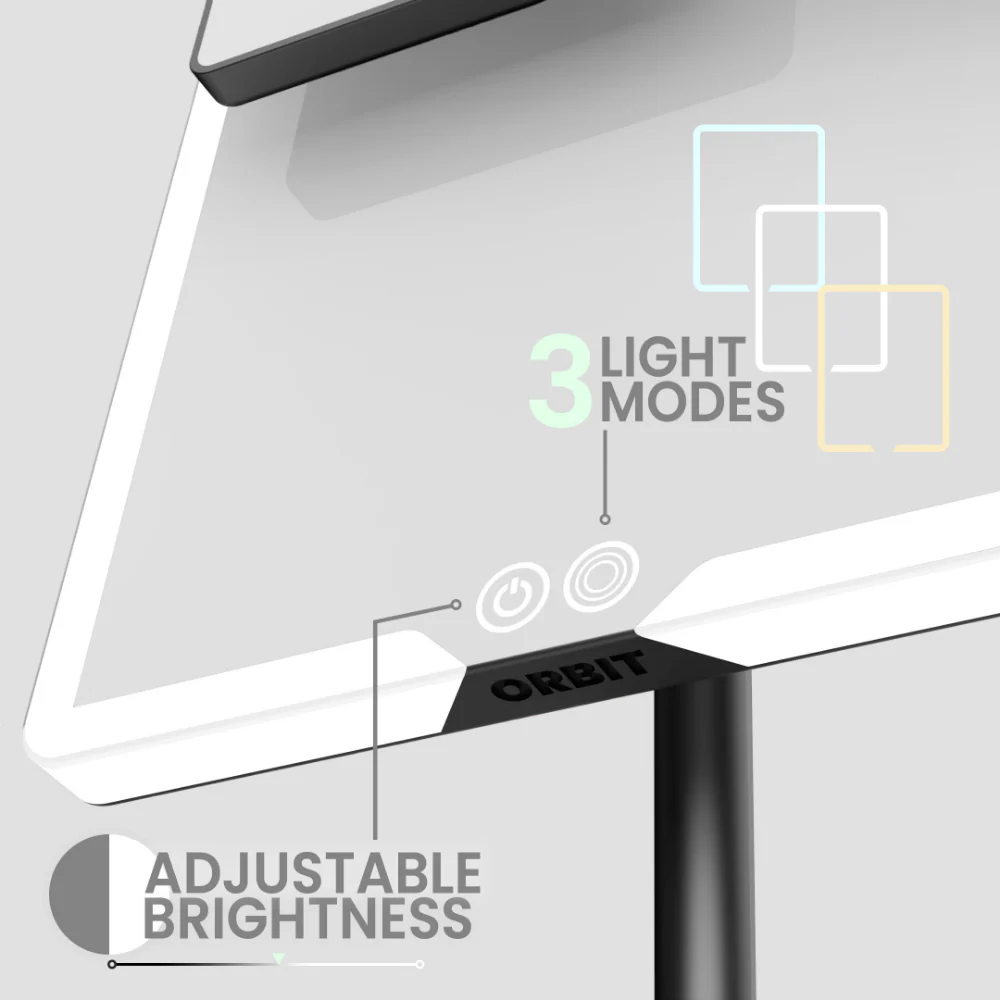 Luna London Orbit Mirror Phantom Black - Image 2