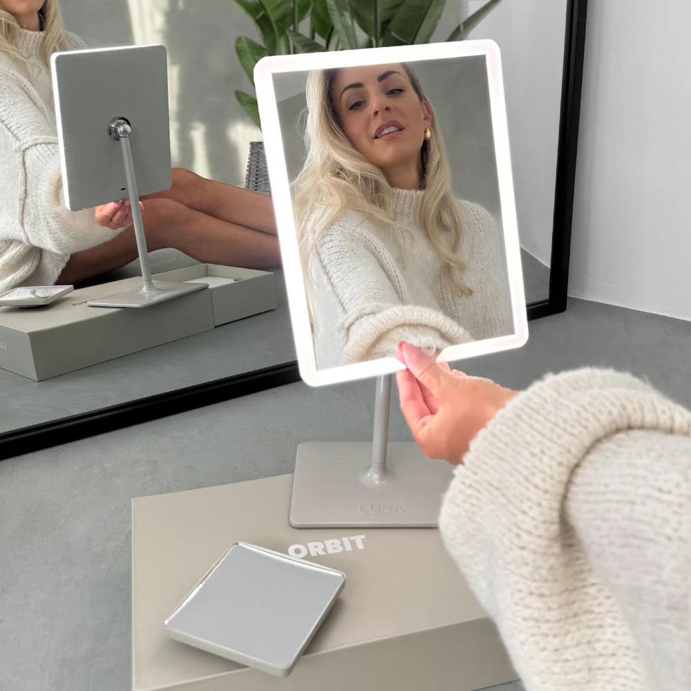 Luna London Orbit Mirror Soft Stone - Image 6