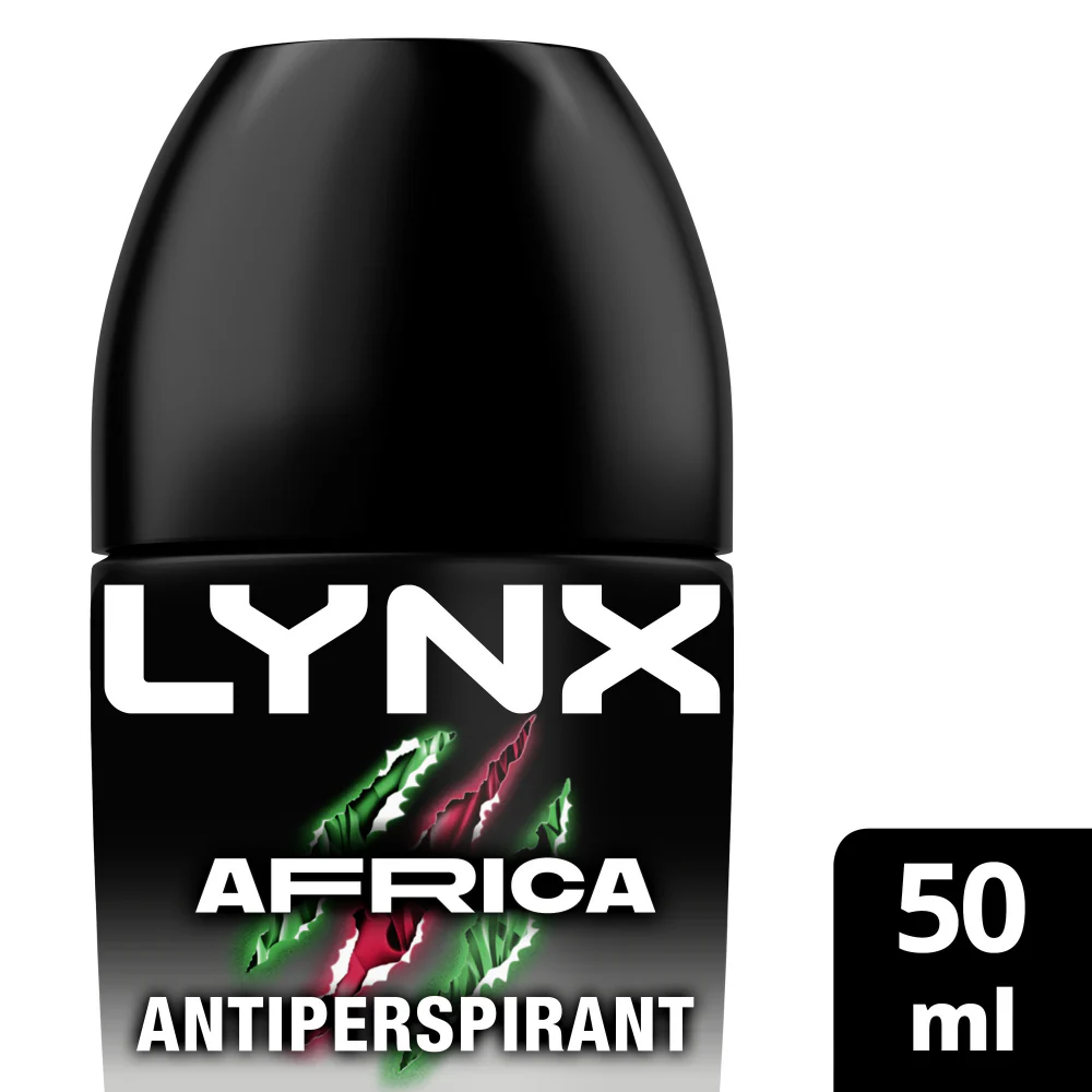 Lynx Africa 48h Anti-Perspirant Deodorant Roll-On 50ml - Image 2
