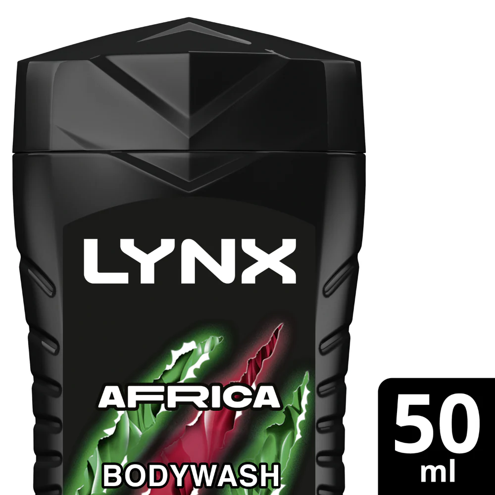 Lynx Africa Shower Gel 50ml - Image 2