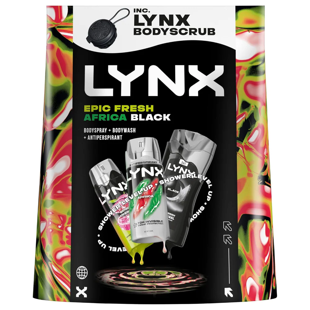 Lynx All Stars Body Wash & Body Spray Trio Gift Set - Image 2