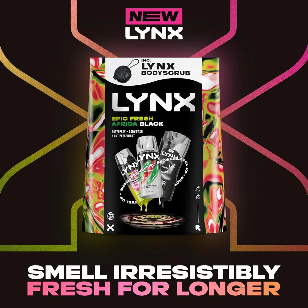 Lynx All Stars Body Wash & Body Spray Trio Gift Set - Image 3