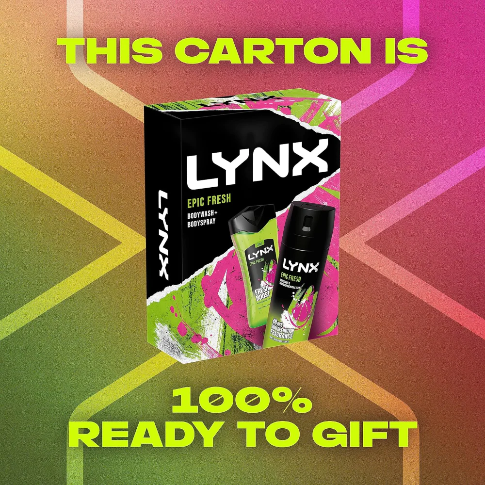 Lynx Epic Fresh Body Care Duo Gift Set - Image 3