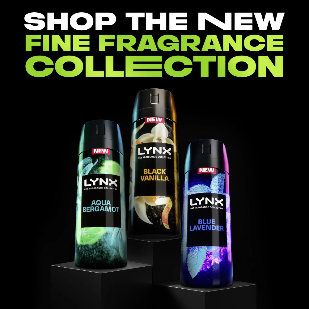 Lynx Fine Fragrance 72h Emerald Sage White Geranium & Cedar Premium Deodorant Body Spray 150ml - Image 3
