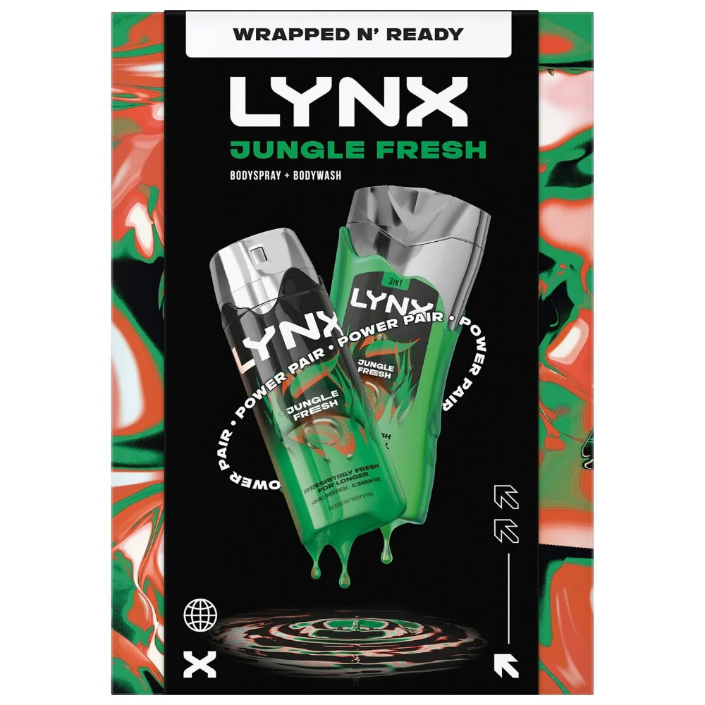 Lynx Jungle Fresh Body Care Duo Gift Set - Image 2