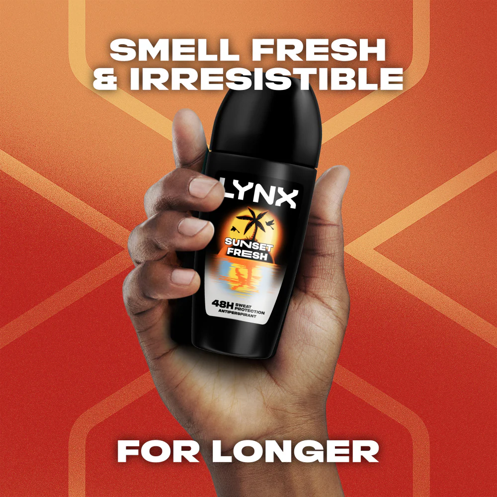 Lynx Sunset Fresh 48h Anti-Perspirant Deodorant Roll-On 50ml - Image 3