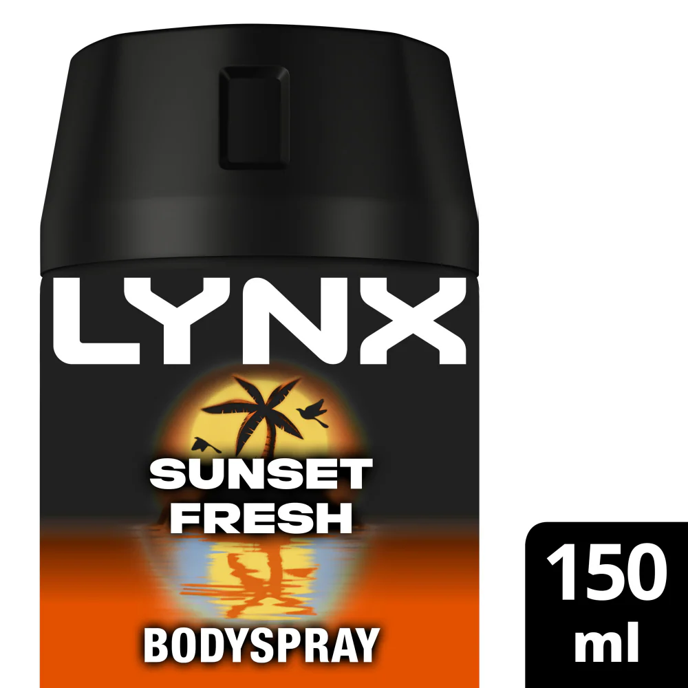Lynx Sunset Fresh 48h Deodorant Body Spray 150ml - Image 2