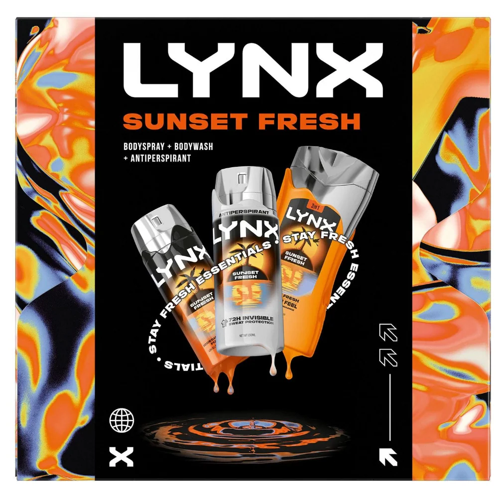 Lynx Sunset Fresh Body Care Gift Set - Image 2