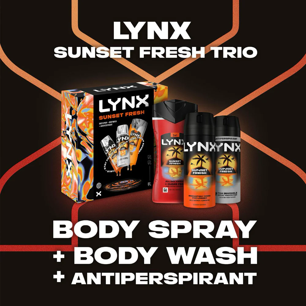 Lynx Sunset Fresh Body Care Gift Set - Image 3