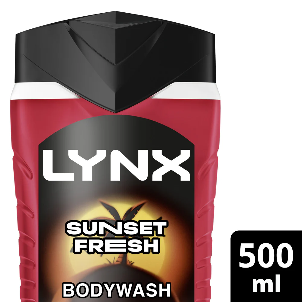 Lynx Sunset Fresh Shower Gel 500ml - Image 2