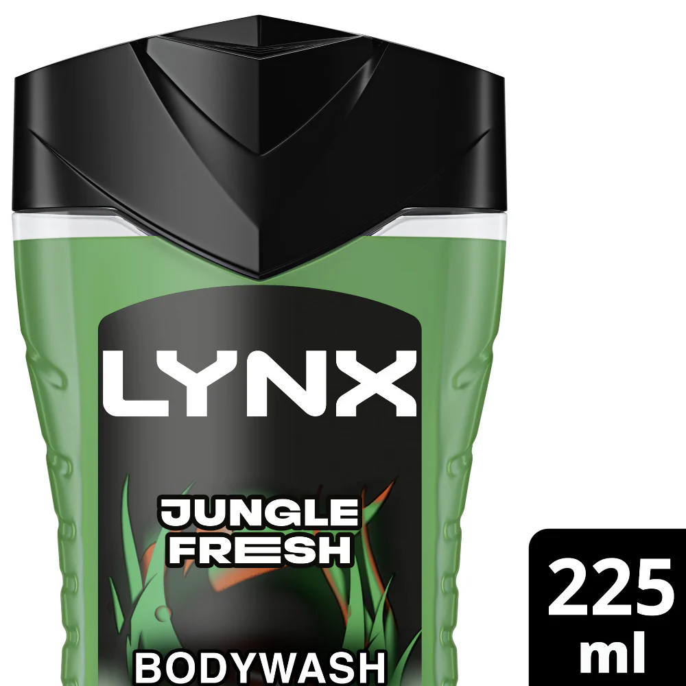 Lynx XXL 3 In 1 Jungle Fresh Shower Gel 500ml - Image 2