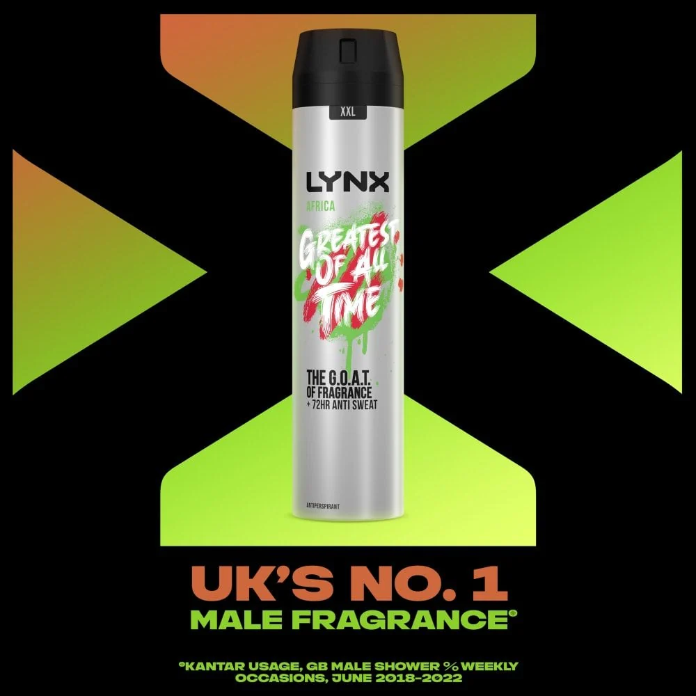 Lynx XXL Africa 72h Anti-Perspirant Deodorant Spray 250ml - Image 5