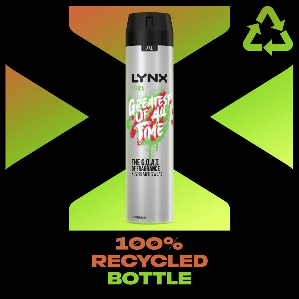 Lynx XXL Africa 72h Anti-Perspirant Deodorant Spray 250ml - Image 6