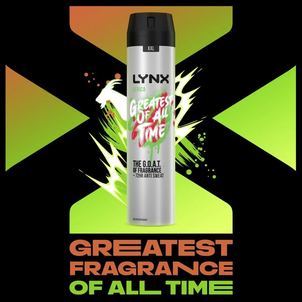 Lynx XXL Africa 72h Anti-Perspirant Deodorant Spray 250ml - Image 7