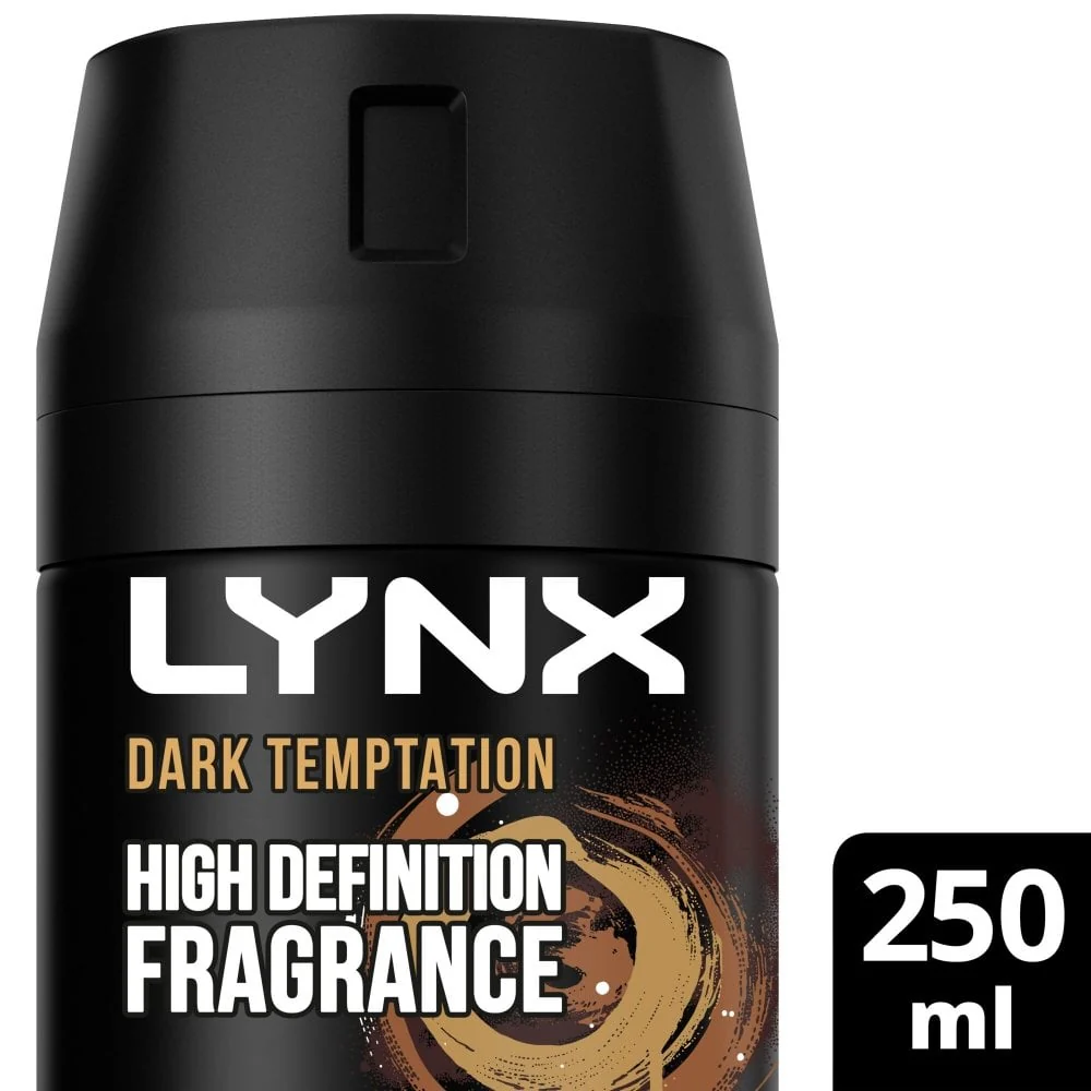 Lynx XXL Dark Temptation 48h Dark Chocolate Deodorant Body Spray 250ml - Image 2