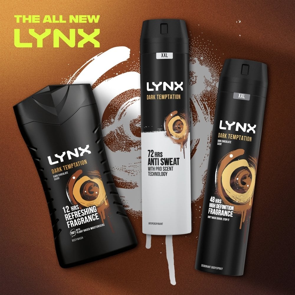Lynx XXL Dark Temptation 72h Dark Chocolate Anti-Perspirant Deodorant Spray 250ml - Image 6
