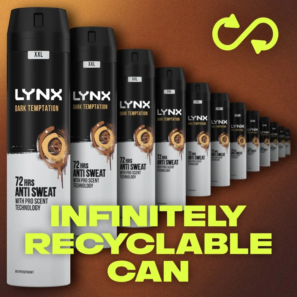 Lynx XXL Dark Temptation 72h Dark Chocolate Anti-Perspirant Deodorant Spray 250ml - Image 8