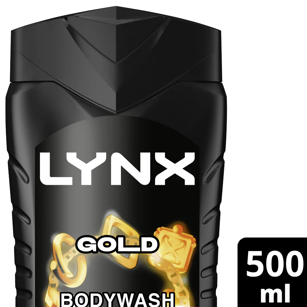 Lynx XXL Gold Shower Gel 500ml - Image 2