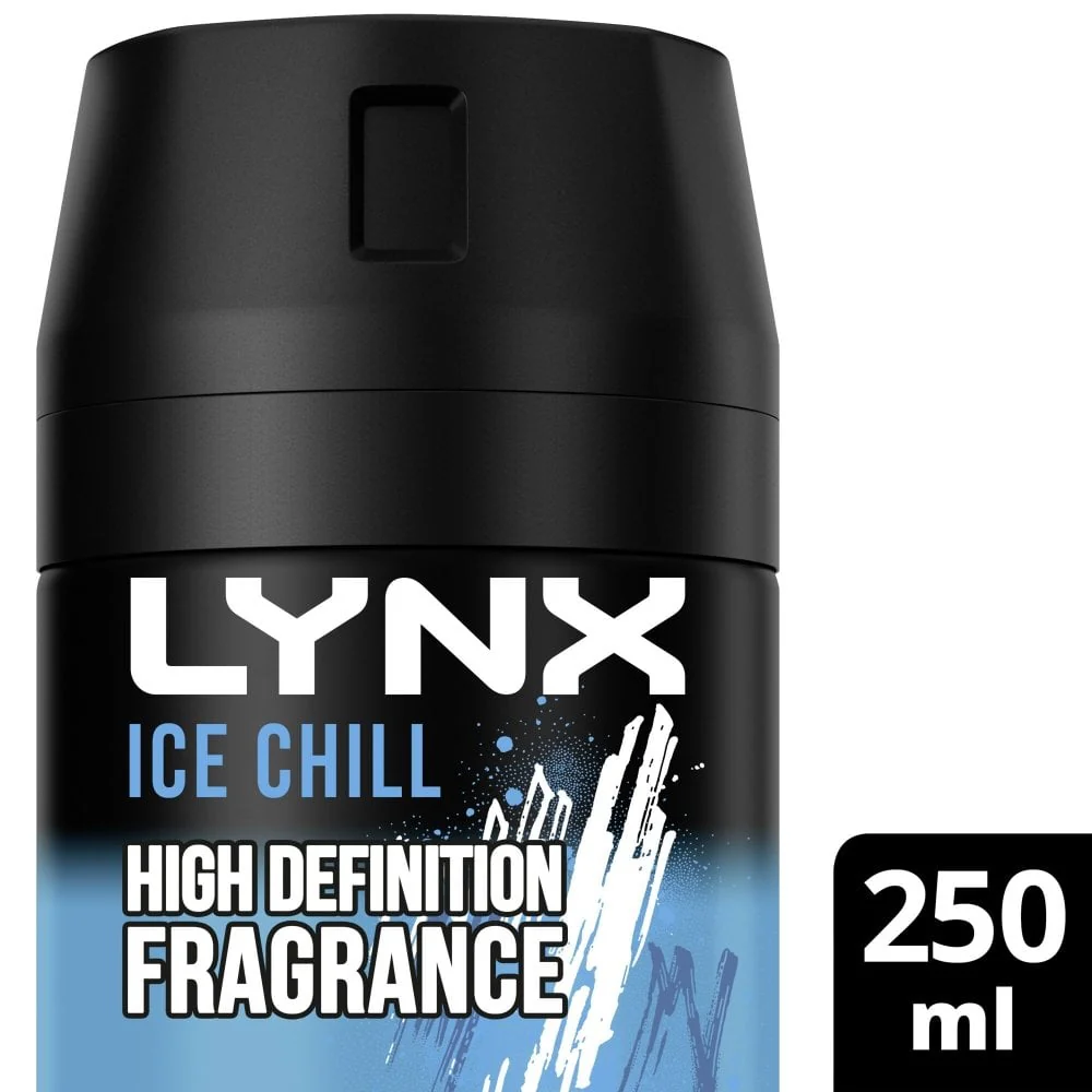 Lynx XXL Ice Chill 48h Iced Mint & Lemon Deodorant Body Spray 250ml - Image 2