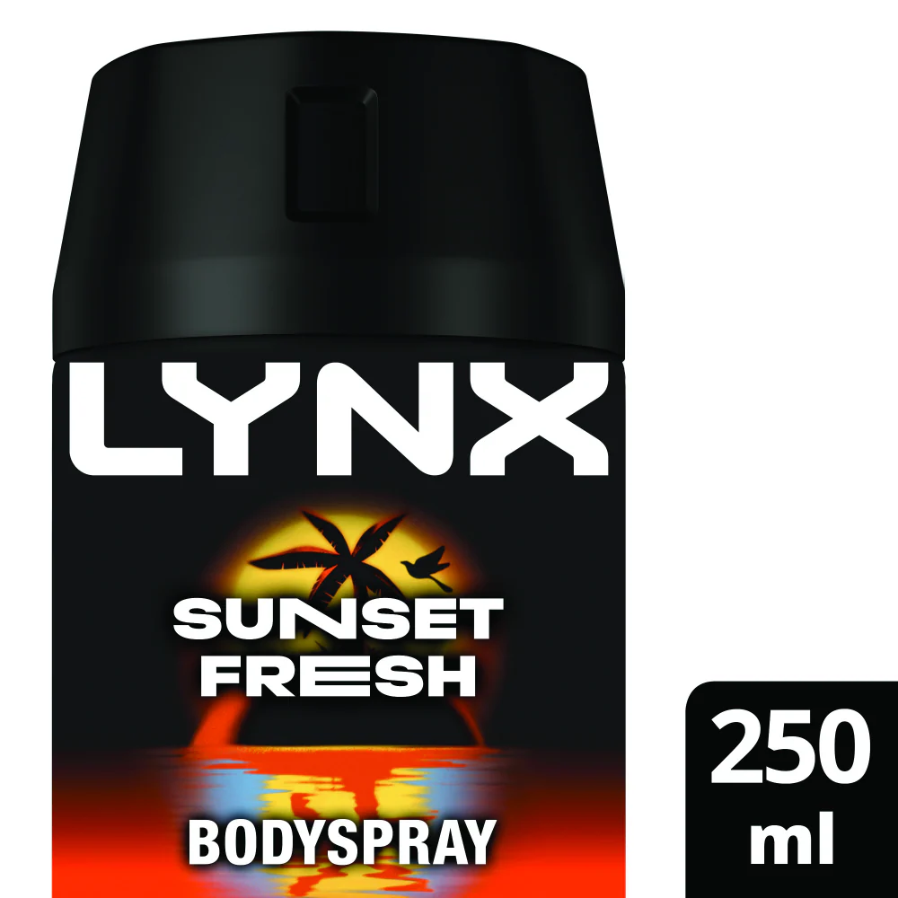 Lynx XXL Sunset Fresh 48h Mango & Mandarin Deodorant Body Spray 250ml - Image 2